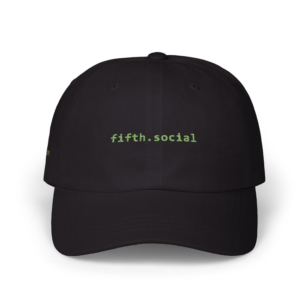 Fifth Social Embroidered Dad Cap