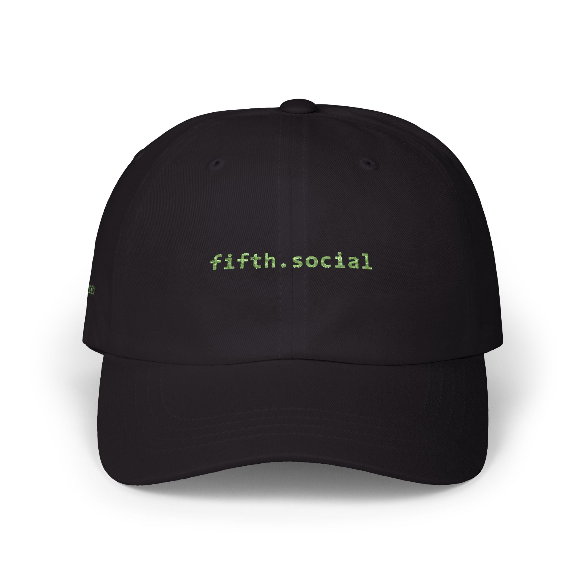 Fifth Social Embroidered Dad Cap