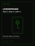 Lenormand: Pair It. Read It. Keep It. — Teaching Guide & Journal Bundle